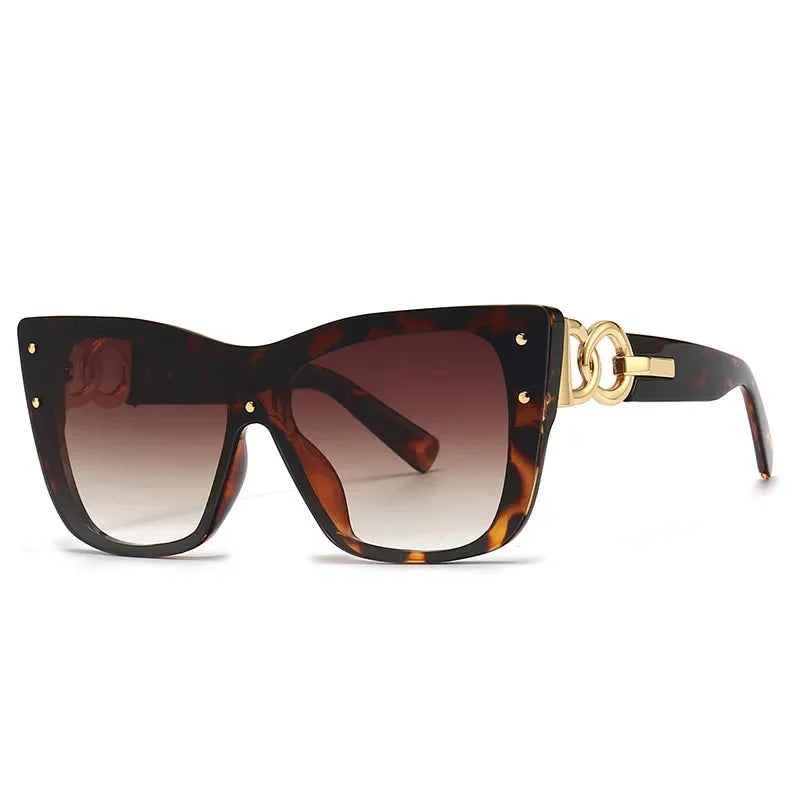 Big Frame Cat Eye Fashionable Sunglasses for Women UV400 - Cyndora