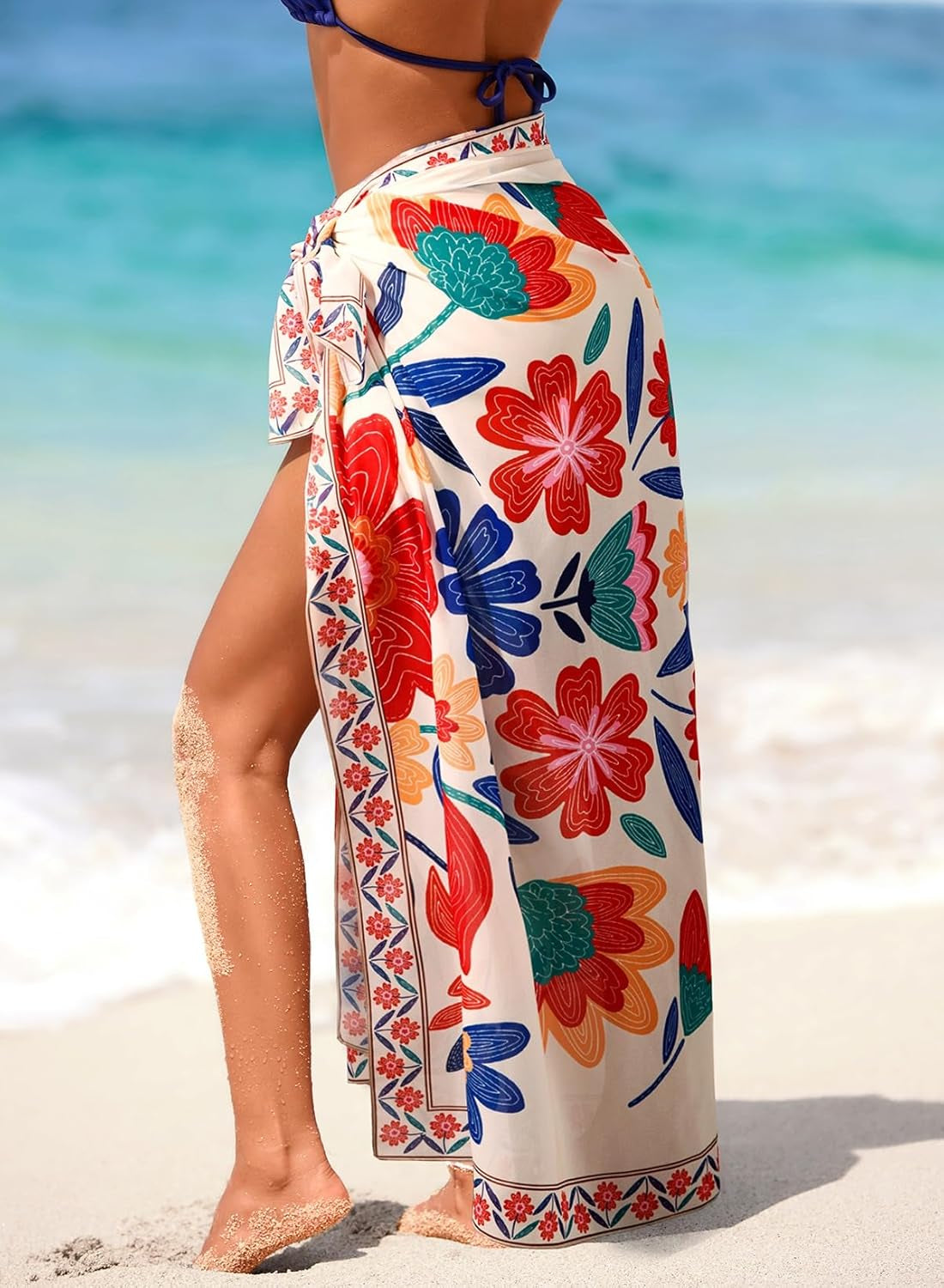 Women's Chiffon Swimsuit Cover-Up Wrap