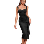 Women's Shapewear Cocktail Dress with Built-In Bra Support - Cyndora