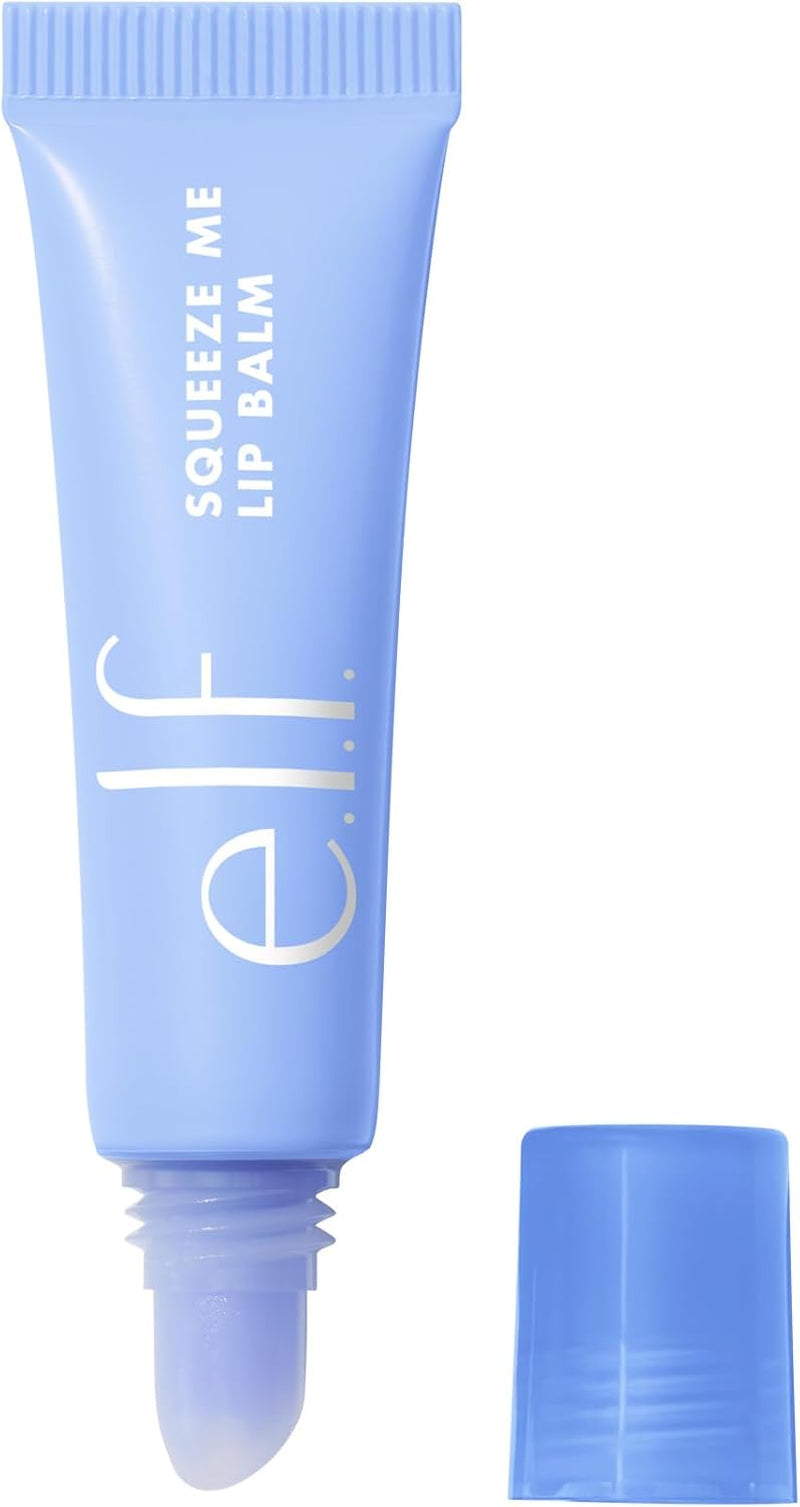 E.L.F. Squeeze Me Lip Balm - Hydrating Lip Balm with Sheer Color Tint, Infused with Hyaluronic Acid, Vegan & Cruelty-Free for Nourished Lips