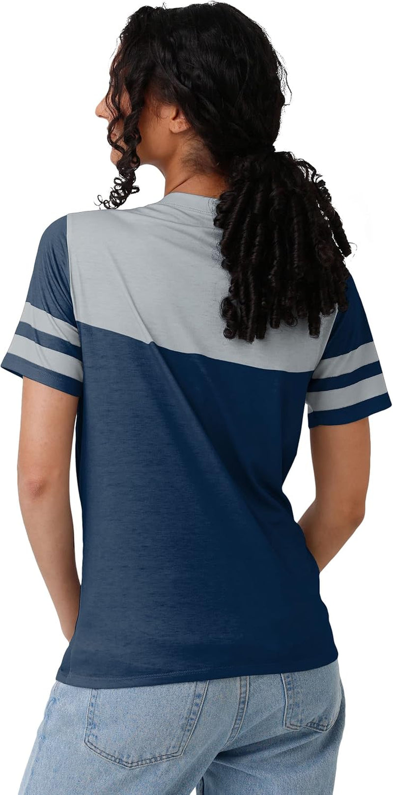 Womens NFL Team Logo V-Neck Shirt