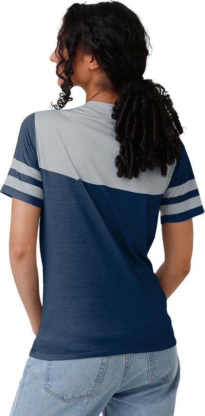 Womens NFL Team Logo V-Neck Shirt