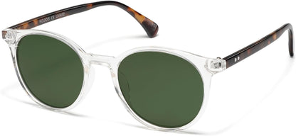 SOJOS Small Round Polarized Sunglasses for Women & Men