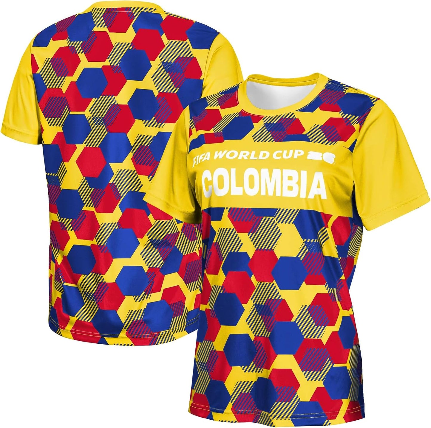 FIFA World Cup Women's Official Country Short Sleeve Performance Jersey