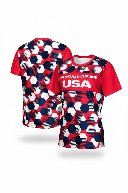 FIFA World Cup Women's Official Country Short Sleeve Performance Jersey