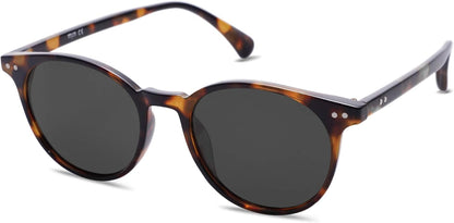 SOJOS Small Round Polarized Sunglasses for Women & Men