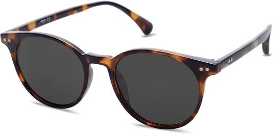 SOJOS Small Round Polarized Sunglasses for Women & Men