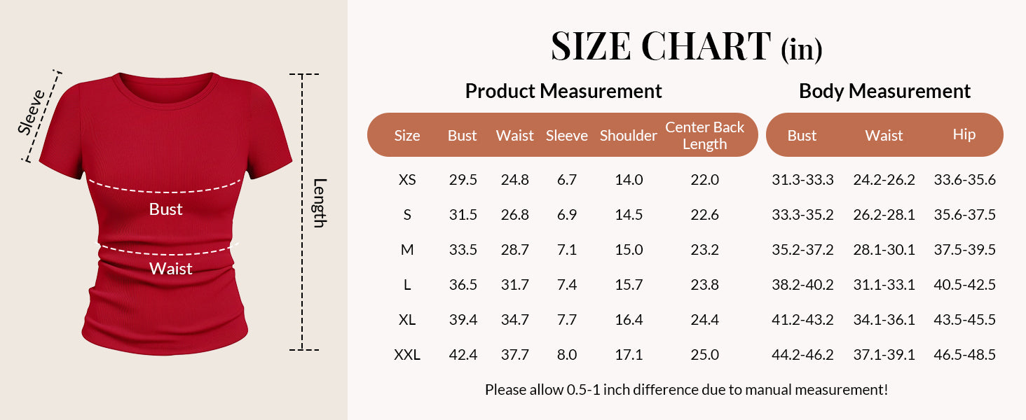 Women's Ribbed Knit Crew Neck T-Shirt
