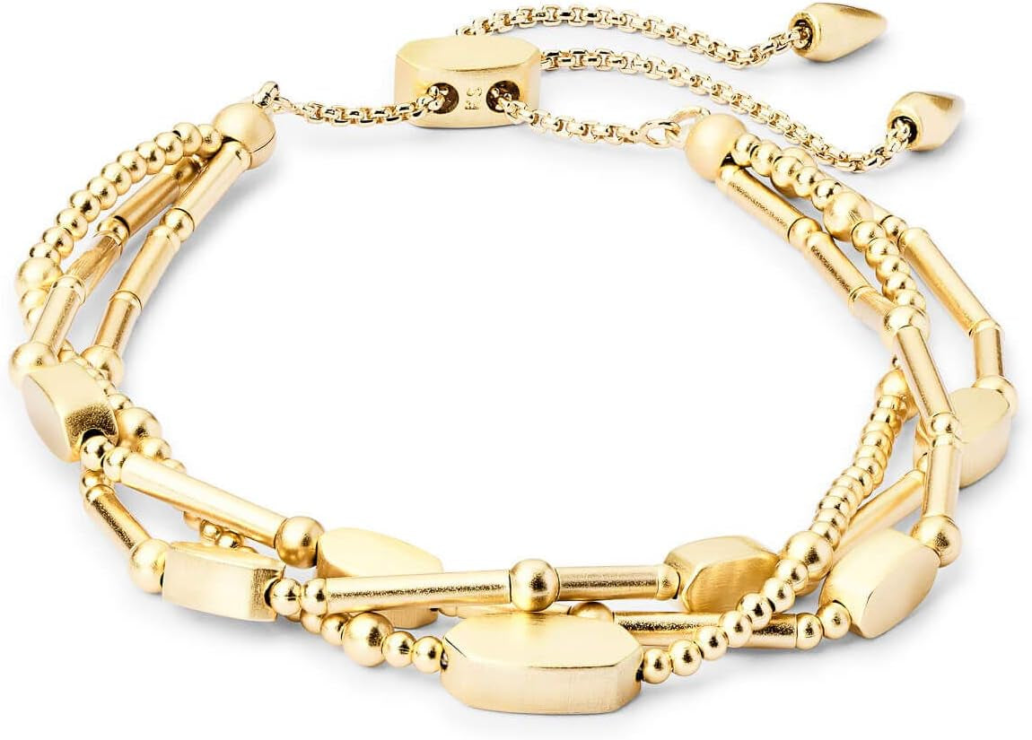 Elevate Your Style with the Kendra Scott Chantal Beaded Bracelet in Stunning Gold Metal