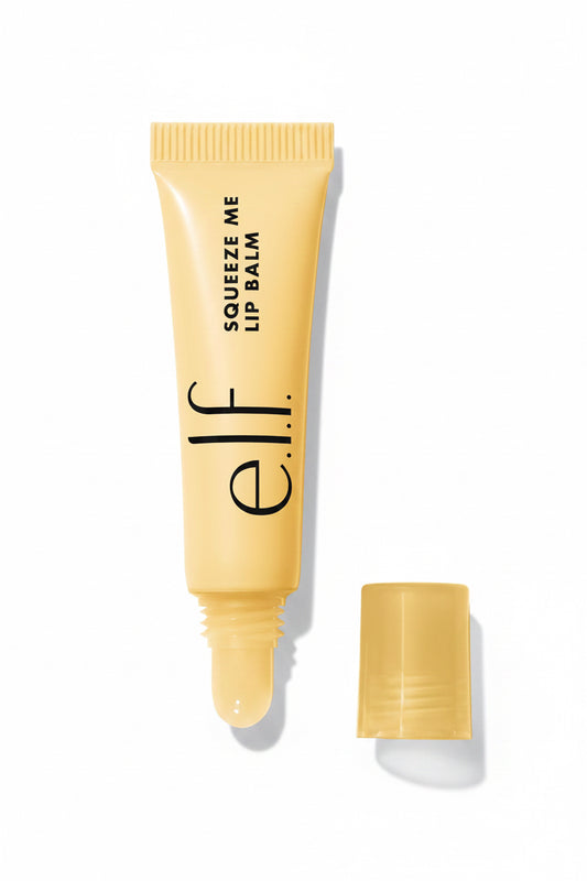 E.L.F. Squeeze Me Lip Balm - Hydrating Lip Balm with Sheer Color Tint, Infused with Hyaluronic Acid, Vegan & Cruelty-Free for Nourished Lips