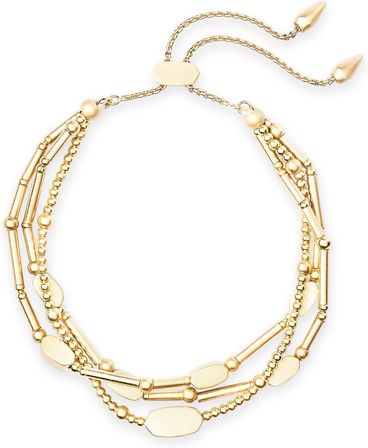 Elevate Your Style with the Kendra Scott Chantal Beaded Bracelet in Stunning Gold Metal