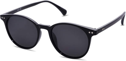 SOJOS Small Round Polarized Sunglasses for Women & Men