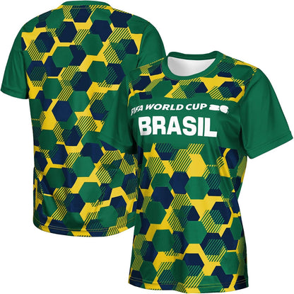 FIFA World Cup Women's Official Country Short Sleeve Performance Jersey