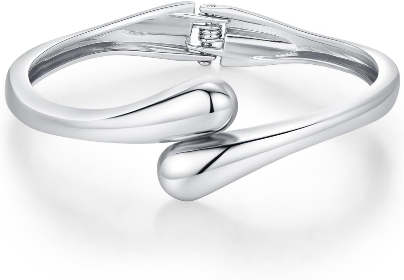14K Gold Plated Chunky Bangle Bracelet Set
