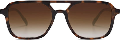 SOJOS Retro Aviator Sunglasses