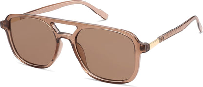 SOJOS Retro Aviator Sunglasses